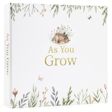 Keepsake Baby Memory Book First 5 Year Journal Gender Neutral Gift Scrapbo...