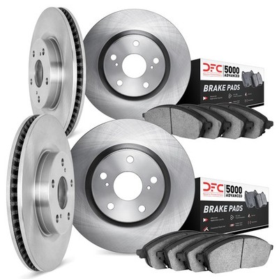 Dynamite Friction Disc Brake Kit for 2010-2012 Land Rover Range Rover 6504-11016