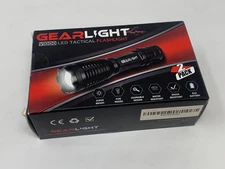 GearLight V1000 LED Tactical Flashlight [2 Pack]