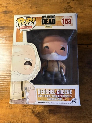 Funko Pop! Vinyl Figure The Walking Dead Hershel Greene #153 Box Damage