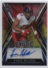 2023 Leaf Exotic Parrot Mojo /7 Tyree Wilson #BA-TW1 Auto 0g2y