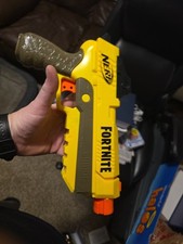 FORTNITE Nerf Sp-L Elite Dart Blaster Pistol Gun Epic Games SHHHH W SILENCER
