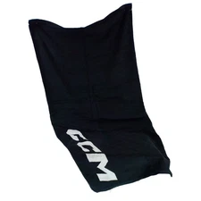 CCM Hockey Bath Towel Black 60" x 28"