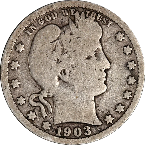 1903-S Barber Quarter