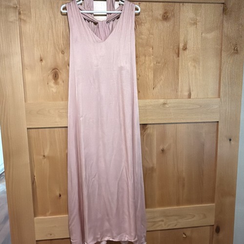 Seraphine Luxe Maternity Dress Wedding Size 8 Blush Pink