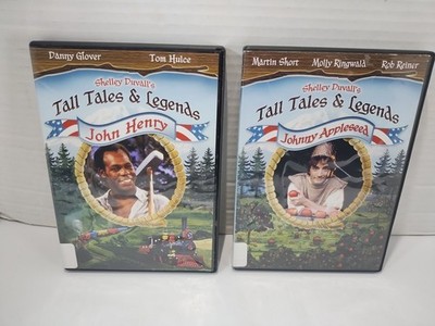 Shelley Duvall's Tall Tales & Legends 2 DVD Lot ~ Johnny Appleseed & John Henry