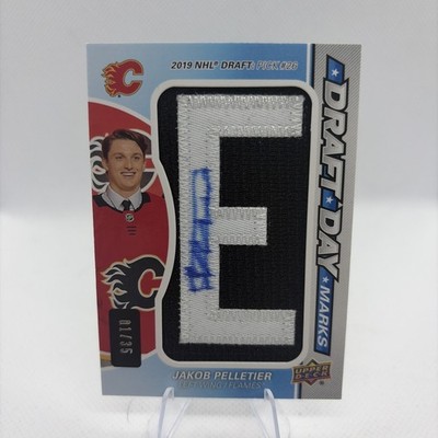 2020-21 SP Game Used Draft Day Marks DDM-JP Jacob Pelletier  E  