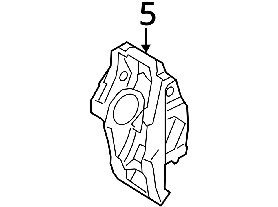 Pinza delantera de pasajero con paquete M Sport para BMW 640i 744082 12-19 Foto 4 de 4