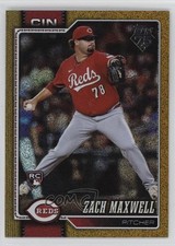 2026 Topps Series 1 Gold Sandglitter 36/50 Zach Maxwell #143 0ix9