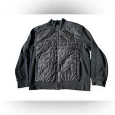 Converse Boys Black Bomber Jacket Size XL Y2K Streetwear Star Logo on chest