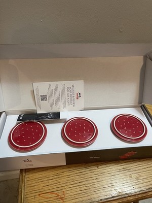 STAUB 6 Mini Cocotte 4'' Ceramique Dutch Crock (2 Sets Of 3!) - New In Open Boxes