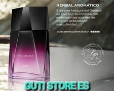 HOMME 033 (HERBAL SCENT) PARFUM SPRAY 100ML BY L'BEL SPECIAL EDITION SEALED BOX.