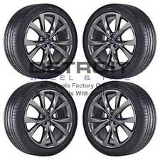 21 Ford Edge Hyper Grey Wheels Rims Tires Oem 2015-2019 10048