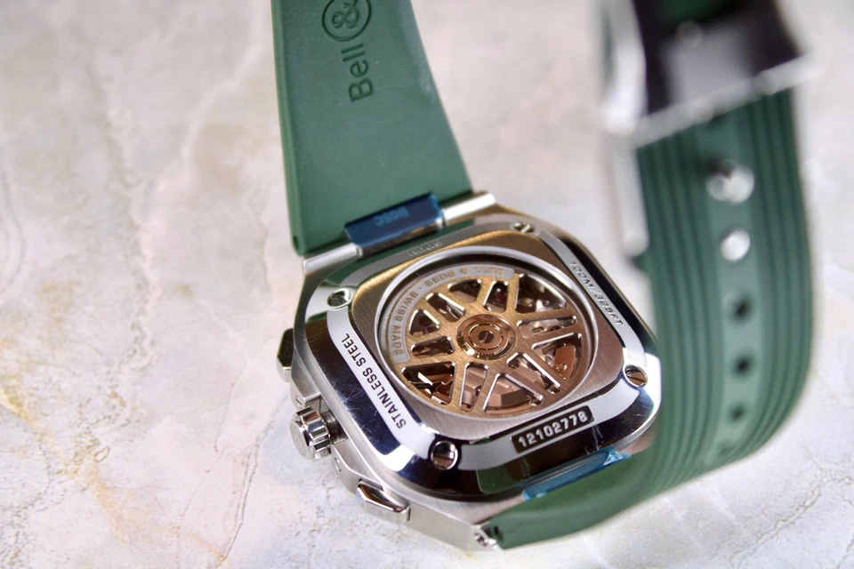 Bell & Ross BR-05 Chronograph Green Dial 42mm Complete Set BR05C-GN-ST/SRB - Image 2 of 4
