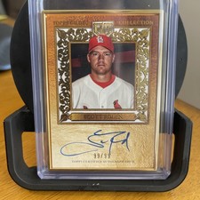 2025 Topps Gilded Collection Scott Rolen Gold Framed Hall of Famers Auto 99/99
