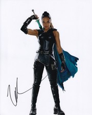 TESSA THOMPSON signed autograph 20x25cm THOR in person autograph COA AVENGERS