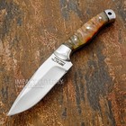 Model # 7738 Custom Full Tang Skinning  Knife By Impact Cutlery, D2 , Ram Horn — photo 5