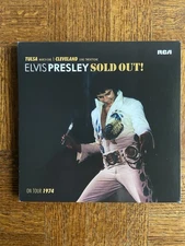 Elvis Presley Sold Out! FTD CD 2-disc Set On Tour 1974 OOP  7”x7” Deluxe Edition