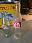 LOT 2 Bottles Ans de Coca Cola Glass ACL Djibouti 25 Years + Vtg Coke Light