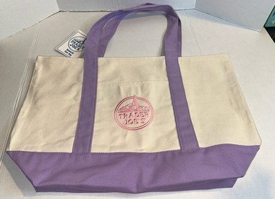 Trader Joe s Large Pastel Purple Reusable Tote Bag 2026 Limited Easter Spring NW