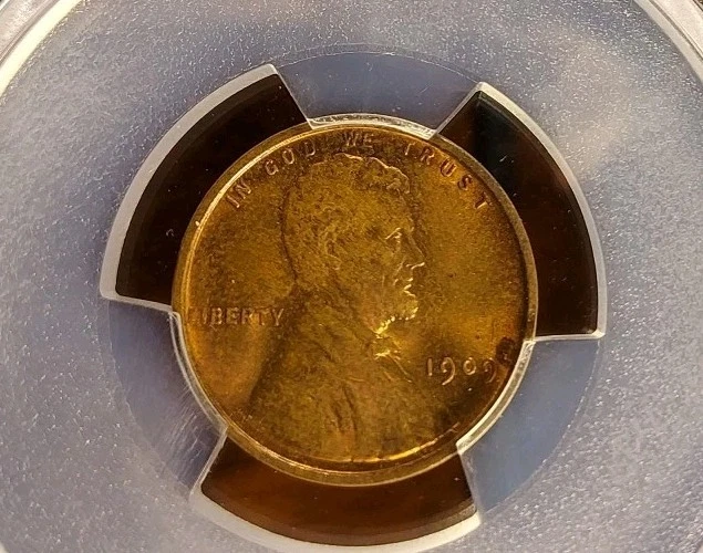 1909 P Lincoln Wheat Cent Penny PCGS MS64 RB CAC Approved - Image 3 of 4