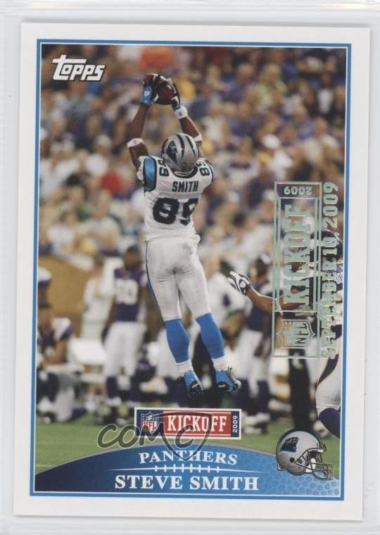 2009 Topps Kickoff Silver Holofoil 58/2009 Steve Smith #5 0b6