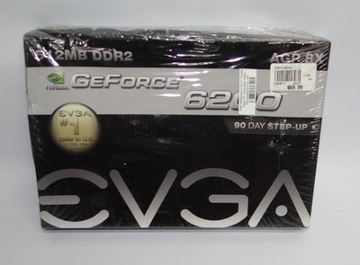 EVGA Nvidia GeForce 6200 Graphic Card AGP 8X 512MB DDR2 DVI VGA S-Video NEW