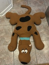 Vtg 1998 Jumbo 32/33" SCOOBY DOO PLUSH FLAT PILLOW PET BUDDIES TOY Original Tag