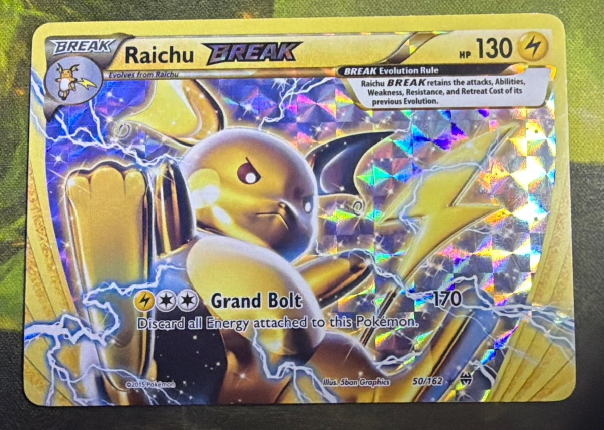 raichu break pokemon card price Raichu Break Pokémon TCG Cards for sale