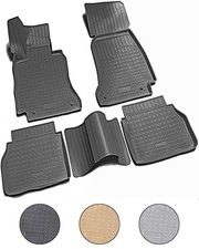 3D Gummi Fussmatten für MERCEDES E-Klasse | W213 | S213 | ab 2016> | passgenau