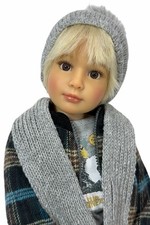 W/ BOX! Kidz N Cats 18" JAKOB Boy Doll & Outfit Sonja Hartmann With Heart & Soul