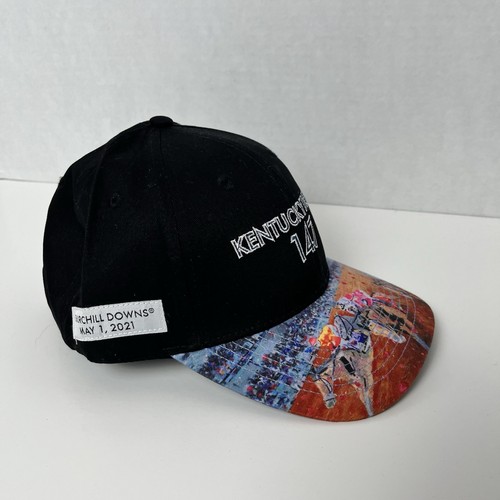 Dyehard Kentucky Derby Men's Cap Adjustable 147 Churchill Ralph Fugate Black - Picture 3 of 7