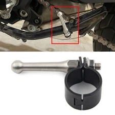 For Harley Cafe Racer Honda Foot Kickstand Extension Kit Side Stand Support blk