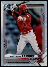 2021 Bowman Draft #BDC-110 Alexander Ramirez Chrome Refractor