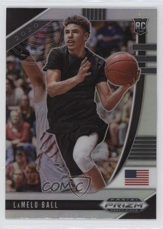 2020-21 Panini Prizm Draft Picks Silver Prizm LaMelo Ball #3 1n0g