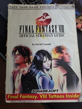 Final Fantasy VIII 8 Official Strategy Guide Brady Sony Playstation Squaresoft