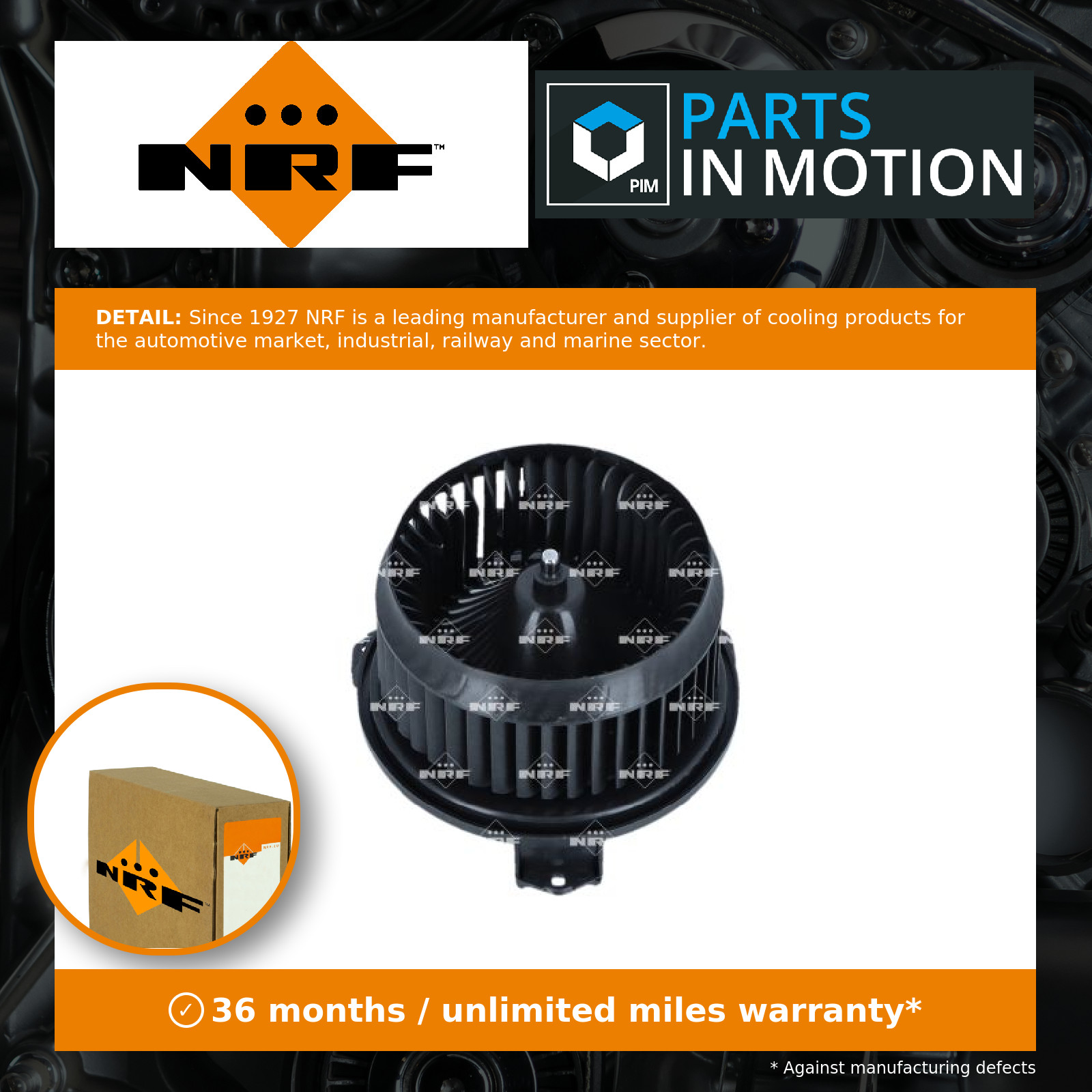 Interior Blower Motor fits TOYOTA URBAN CRUISER 1.4D 09 to 14 1ND-TV Heater NRF
