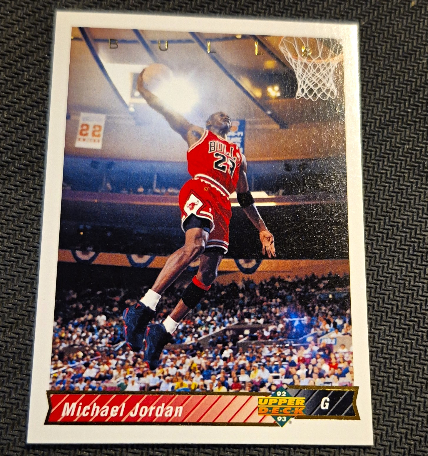 Upper Deck 1992-93 Michael Jordan Chicago Bulls NBA Base Set #23