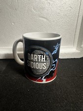 Darth Sidious Comic Art Vintage Coffee Mug 12oz Star Wars Lucasfilm 1997 Cup