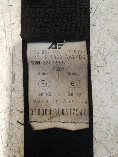 sicherheitsgurt vorne links VOLKSWAGEN SHARAN 7M8 7M3857705 jgrmp111587