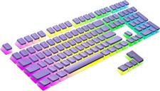 Pudding PBT Keycaps 112 Double Shot Translucent ANSI US ISO Layout OEM Pro