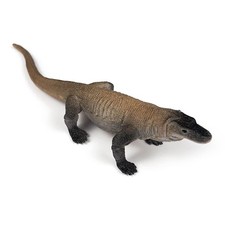 NAKIMO Komodo Dragon 7.5 x 2 x 1.5 inches, Realistic Mottled Green and Brown
