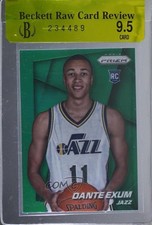 2014-15 Panini Prizm Green Prizm Dante Exum #255 3c7
