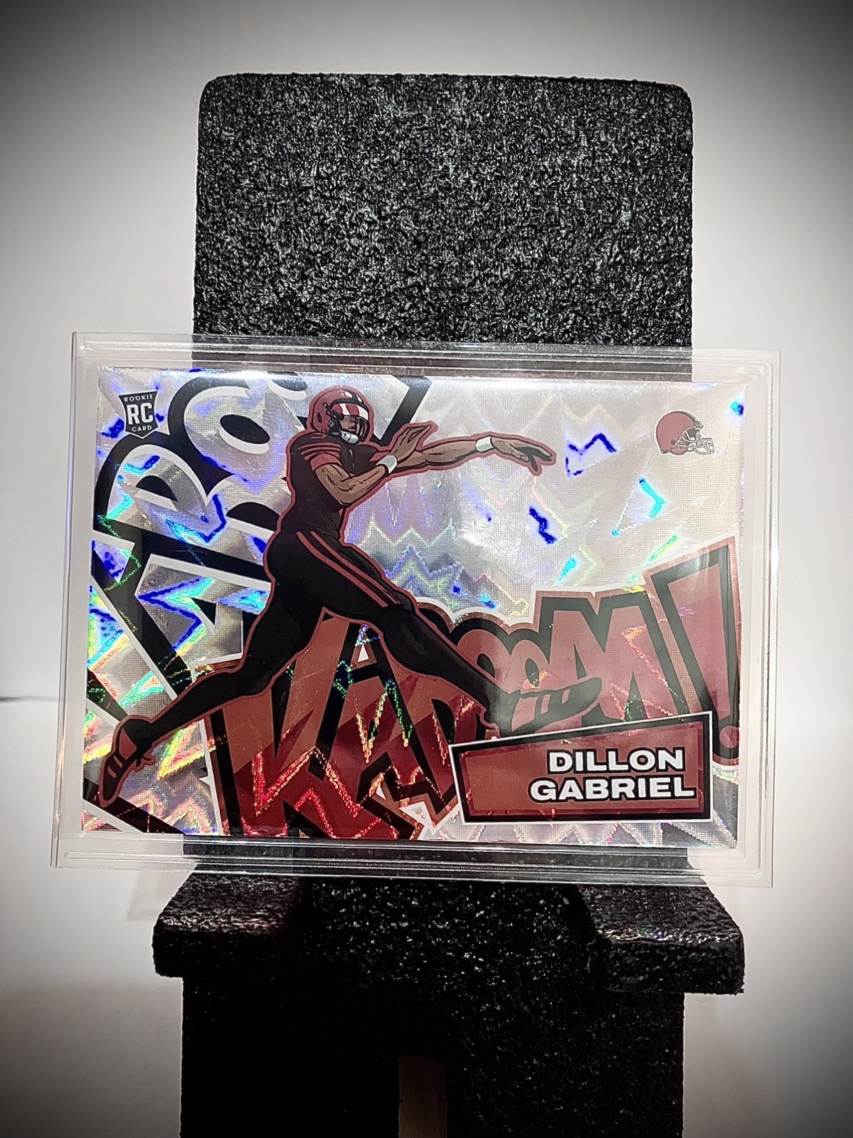 2025 Absolute Football, Dillon Gabriel ROOKIE KABOOM SSP CASE HIT, Browns