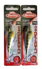 (2) Berkley Choppo 90 HD Topwater Ploppers 1/2 oz 3-2/7" Color Is HD Bluegill 