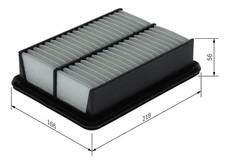 Filtro aria per MAZDA 3 livelli posteriore spiovente CX-3 CX-30 MX-30