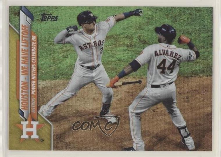 2020 Update Veteran Combos Gold Foil Alex Bregman Yordan Alvarez Rookie RC 1j86