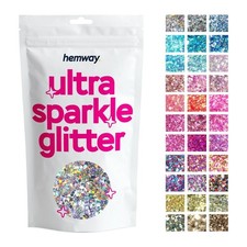 Hemway Chunky Festival Glitter Large Flake Mix Sparkle Face Body Hair Costume