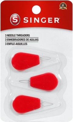 Singer Notions 00056 Plastic Needle Threaders-3/Pkg