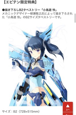 y6 Tapestry Ebiten Exclusive Bonus Alice Gear Aegis Cs Original B2 Kotoriyu Rei